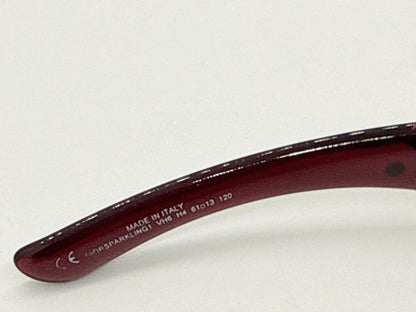 Dior Sparkling 1 Crystal Y2K Burgundy-Vintage Sunglasses-NOS/Unworn-Italy