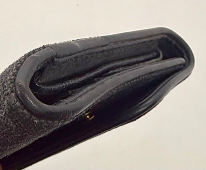 Louis Vuitton Monogram Mini Lin Long Wallet-Dark Blue-VINTAGE-Spain