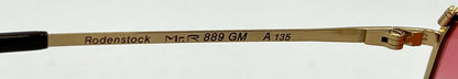 Rodenstock-Mr. R 889 GM Vintage Sunglasses w/New Gradient Pink Custom Day/Night Tint-60mm