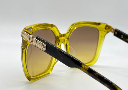 Chrome Hearts SMAKERASS GS-DT Yellow/Tortoise-Zeiss Lenses-Full Kit-New-57mm