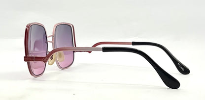 Tura Model 125 Y2K Vintage Square Sunglasses-New Gradient Tinted Custom Lenses