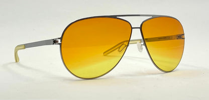 MYKITA COOPER Aviator Sunglasses w/New Gradient Tinted Custom Lenses-Germany