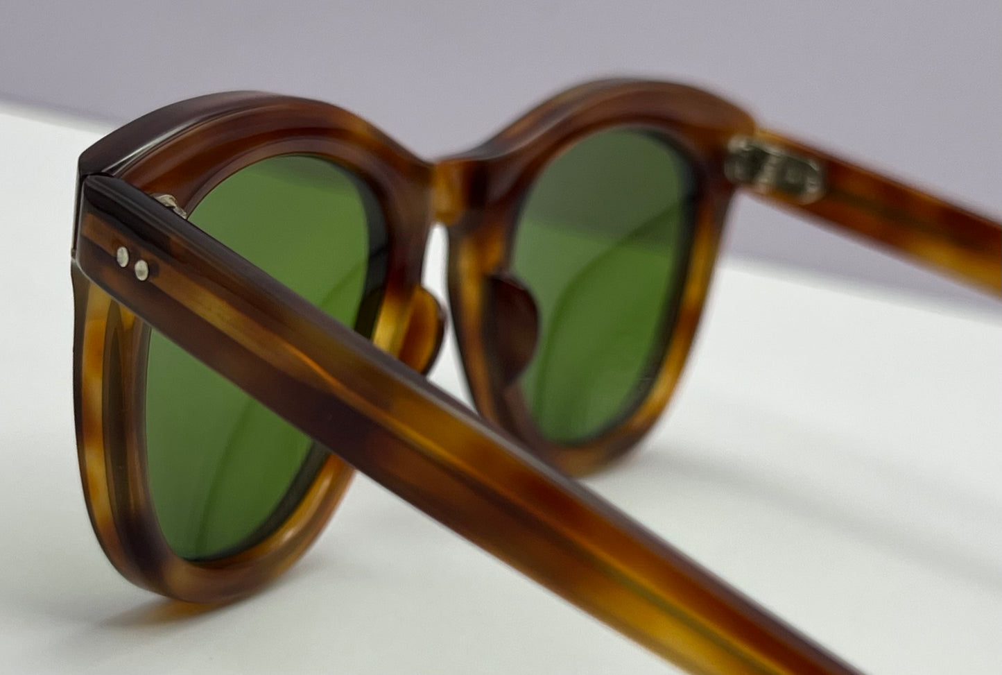 Vintage 1940's Handmade Acetate Sunglasses-New/Old Stock-with New Berko's Designs Lenses