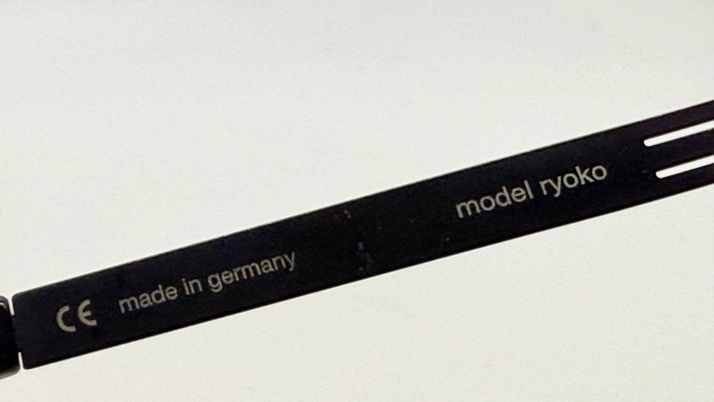 ic! Berlin “Ryoko” Screwless Sunglasses-New Purple Gradient Tinted Custom Lenses-UNWORN