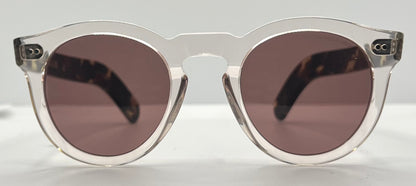 Cutler and Gross CGSN 0734 Crystal/Tortoise Sunglasses-50mm-New/Unworn-Full Kit