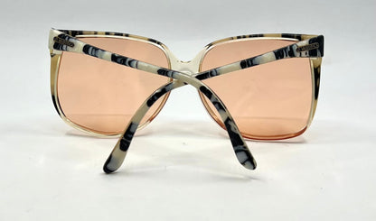Valottica Italia 3560 VINTAGE Sunglasses-New Solid Peach Custom Lenses-Italy