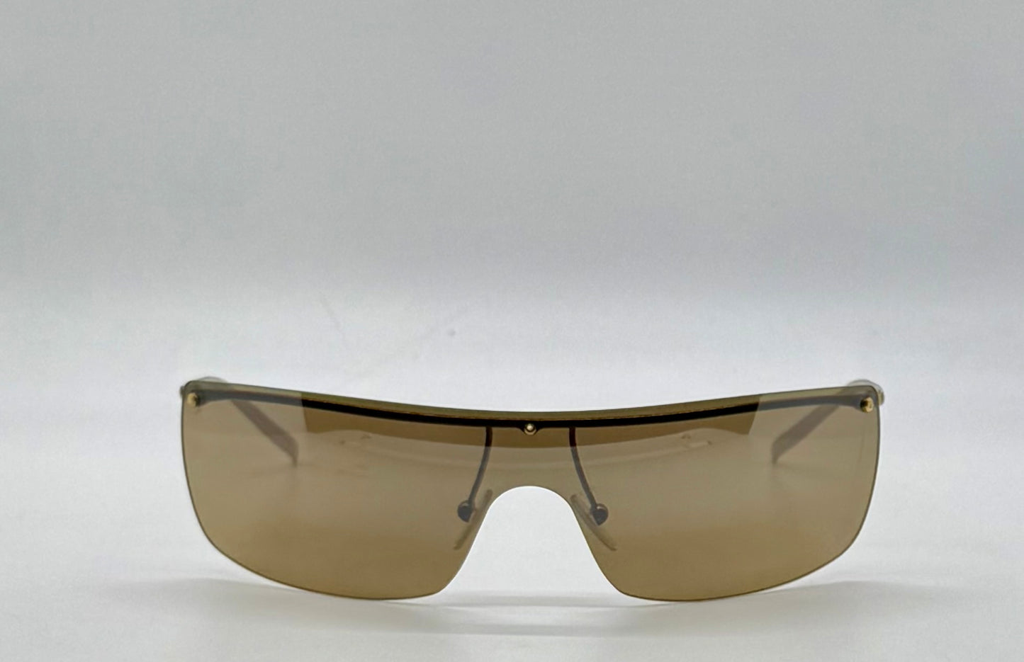 Gucci GG 2681/S 115 Rimless Shield Sunglasses Y2K Vintage/Unworn-Case