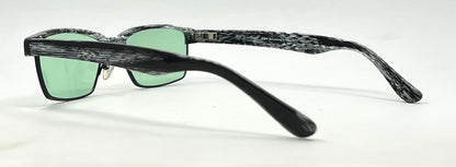 ZEN Barcelona ZR34 Sunglasses w/New Solid Green Custom Lenses-Unworn