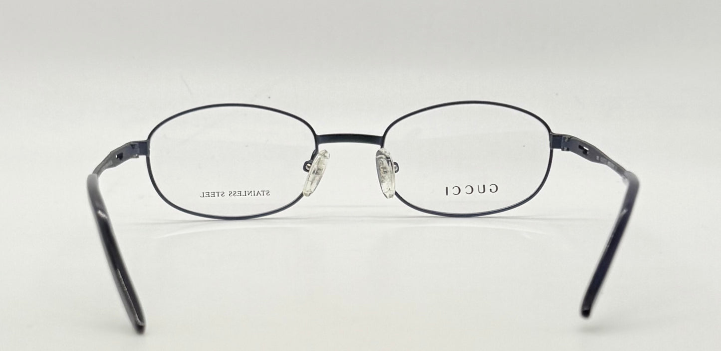 GUCCI GG1636 6XG-Blue Oval Optical Frames VINTAGE-Unworn-50mm