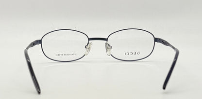 GUCCI GG1636 6XG-Blue Oval Optical Frames VINTAGE-Unworn-50mm