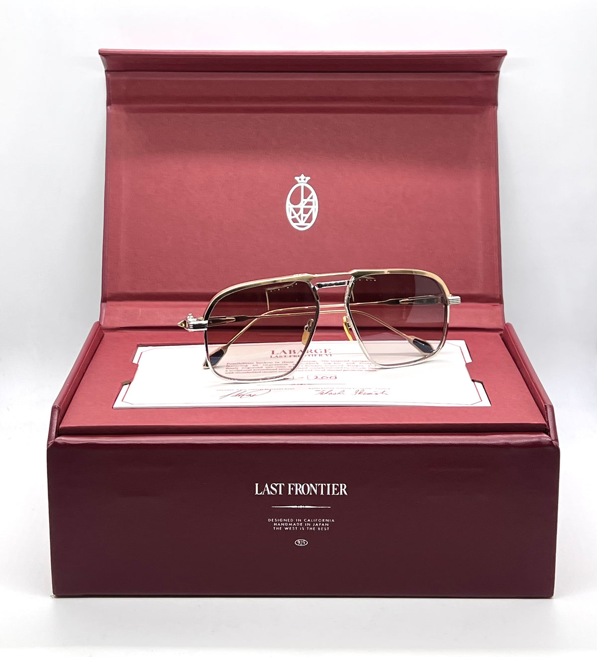 Jacques Marie Mage LaBARGE APIS Last Frontier VI Sunglasses-Full Kit-59mm