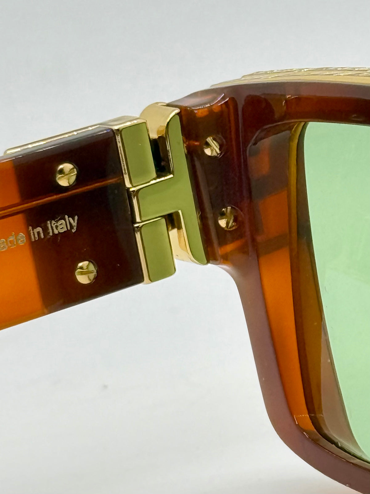 Louis Vuitton 1.1 Millionaires Z3401W Crystal Brown Green Lens Sunglasses