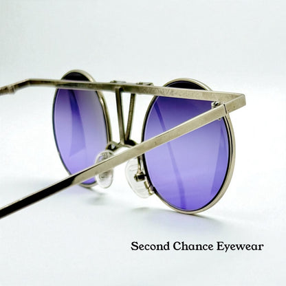 1986 Larry Leight i’dentity Sunglasses-RARE Early Oliver Peoples History-Warhol Linked Design