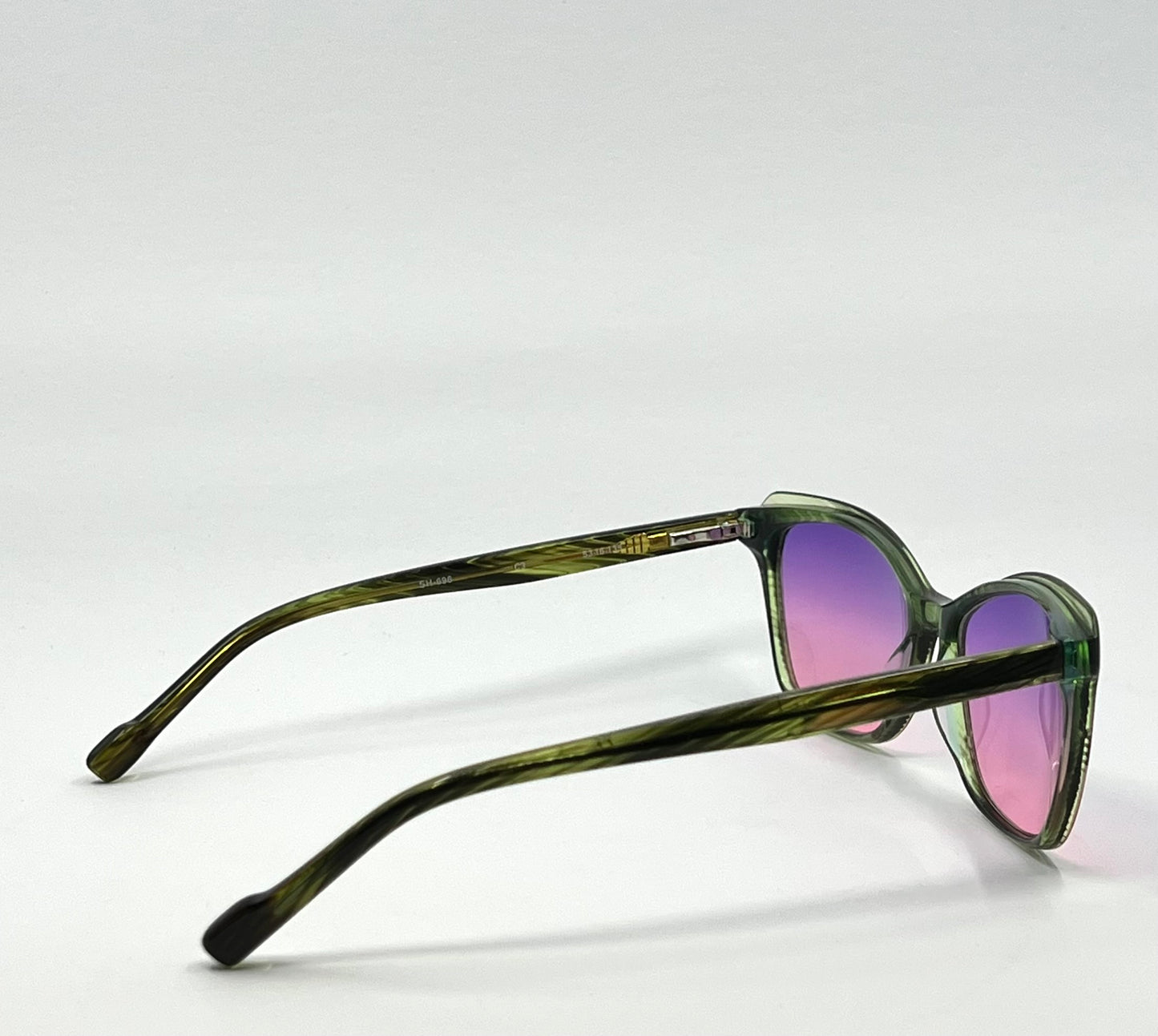 Scott Harris SH 696 C3 Sunglasses w/ New Gradient Tinted Custom Lenses Lenses-New/Unworn-53mm
