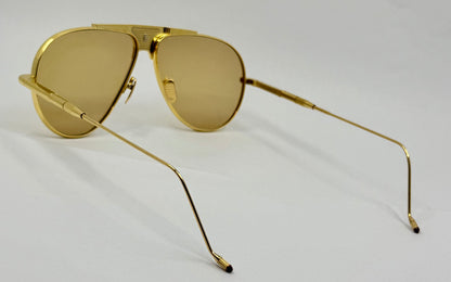 Jacques Marie Mage DAIDO in GOLD Sunglasses-Ltd 500 Full Kit-Japan-UNWORN