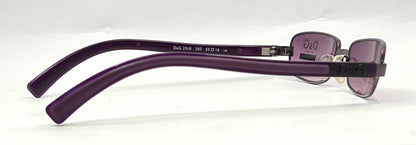 D&G 2068 282 Deadstock Y2K Full-Rim Sunglasses Violet Lenses-55mm-Italy