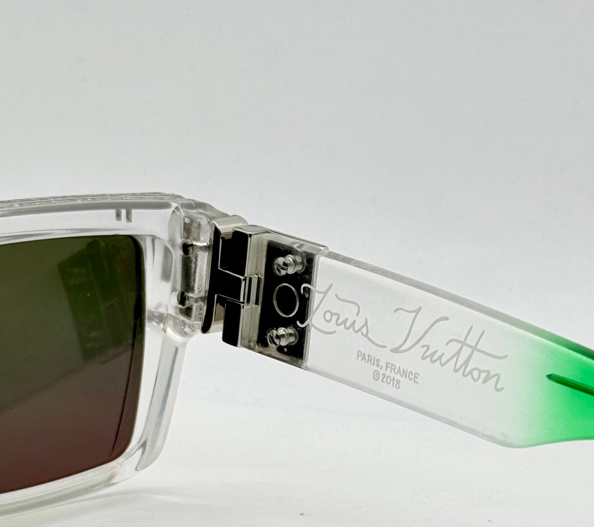 Louis Vuitton Virgil Abloh 2054 1.1 Millionaires Z1812W Crystal Clear Sunglasses