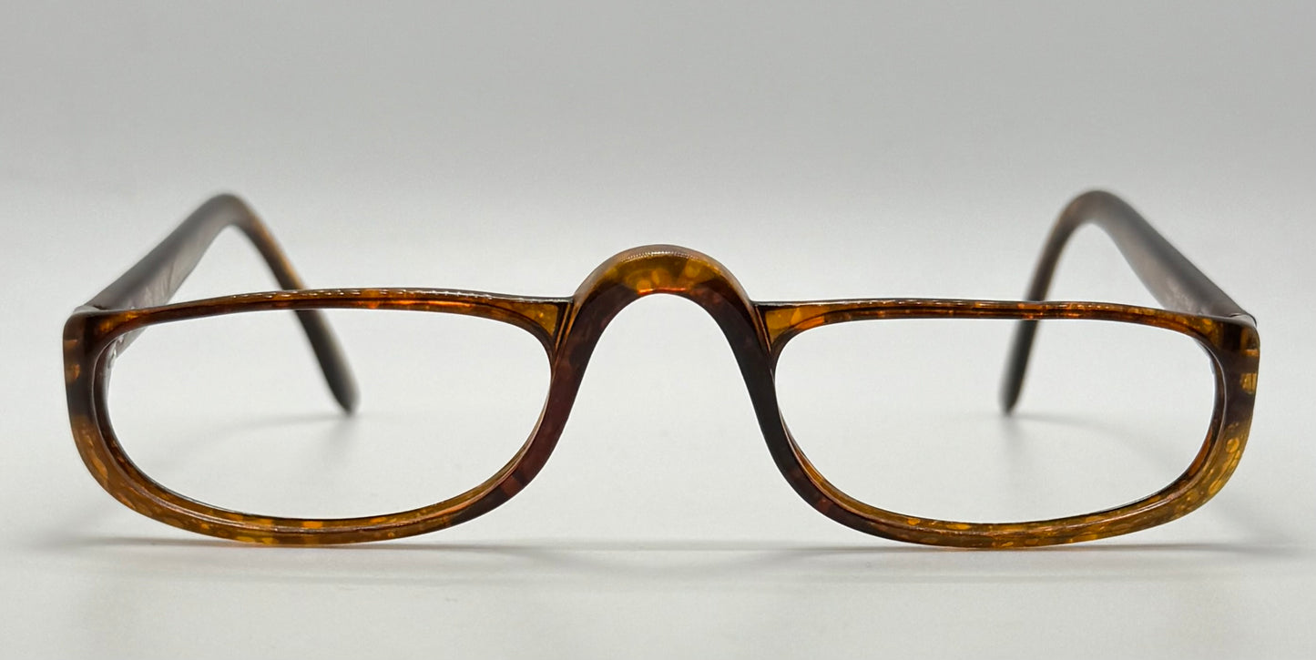 Vintage 1980s Christian Dior Monsieur 2075 11 Optyl Eyeglass Frame-Made in Austria-Brown Tortoise