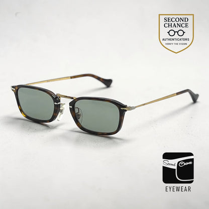 Persol PO3044-V Vintage Sunglasses-New Green Custom Tinted Lenses-Unworn
