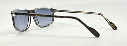 Alpina EA 76–3337602 Vintage Sunglasses-New Blue Smoke Gradient Custom Lenses-56mm