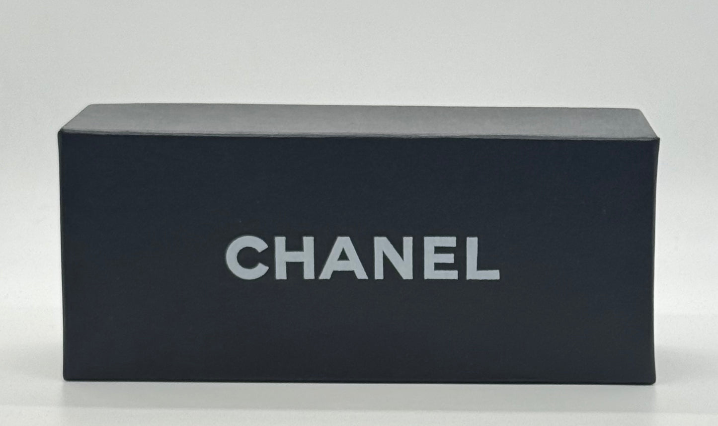 CHANEL 4034 Rimless Sunglasses Blue Temples Melanin Lenses-VINTAGE NOS
