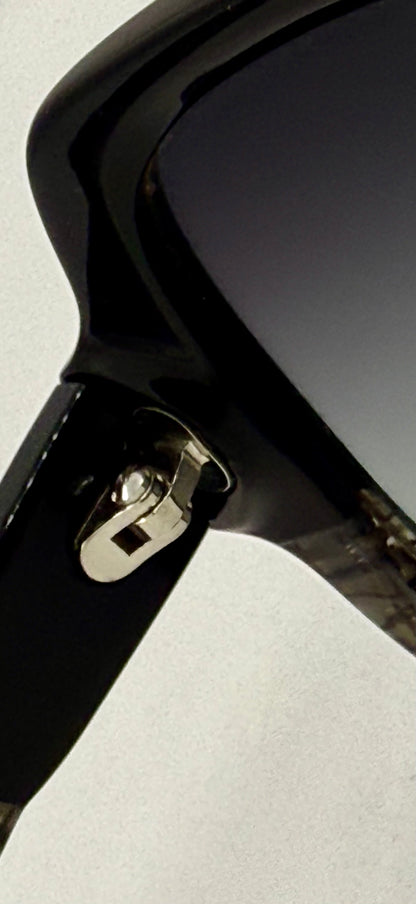 CHANEL 5177 1195/3C Oversized Sunglasses 55-17 Made in Italy Authentic