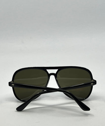 Vintage Japanese Aviator Sunglasses – AMB. JAPAN – Deadstock – Blue Mirror Tint