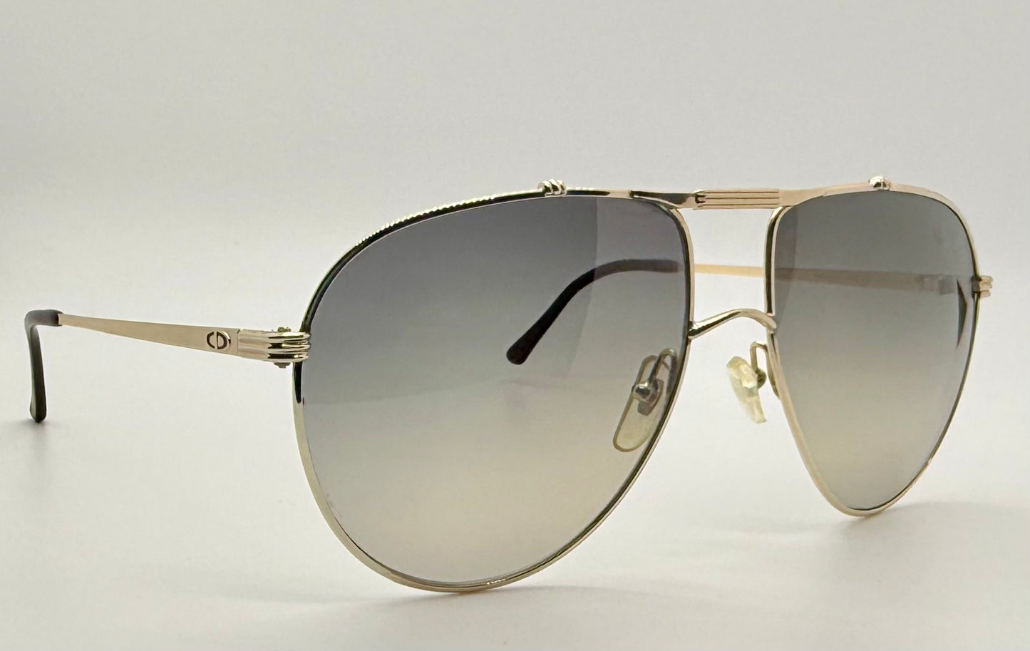 Vintage Christian Dior XXL Aviator Sunglasses-Deadstock w/NEW Berko’s Designs Lenses