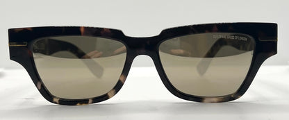 Cutler and Gross M1349 C03 Handmade Sunglasses-Tortoise-54mm-New/Full Kit
