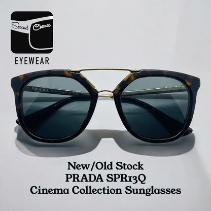 New/Old Stock Prada Cinema Collection Sunglasses Spr13Q-NEW Lenses