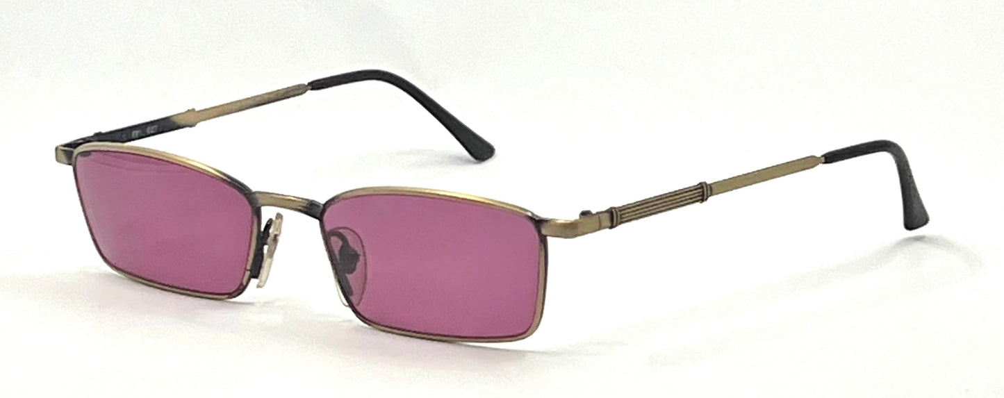 IDC Lunettes I 721 027 France Vintage Sunglasses-New Orchid Rose Custom Lenses