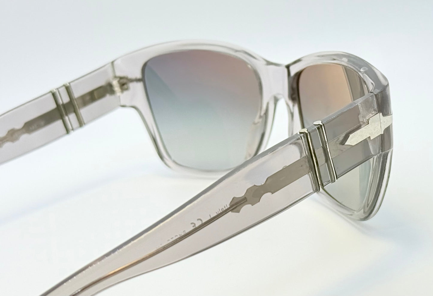 Vintage Persol 2942-S 309/X1 – Crystal Smoke Frame | Photochromic Grey Gradient Lenses | Rare Collectible