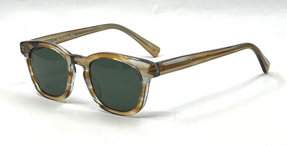 KALA Eyewear Allen LB-B Handmade USA-New Green Custom Lens-Sunglasses-Unworn