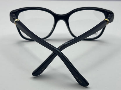 CARTIER PARIS Black Acetate Frames-UNWORN New/Old Stock-Factory Lenses-RX Ready