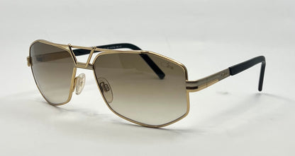 Cazal 9073 COL.001 Gold Black 61-16-140 Made in Germany-Vintage Sunglasses