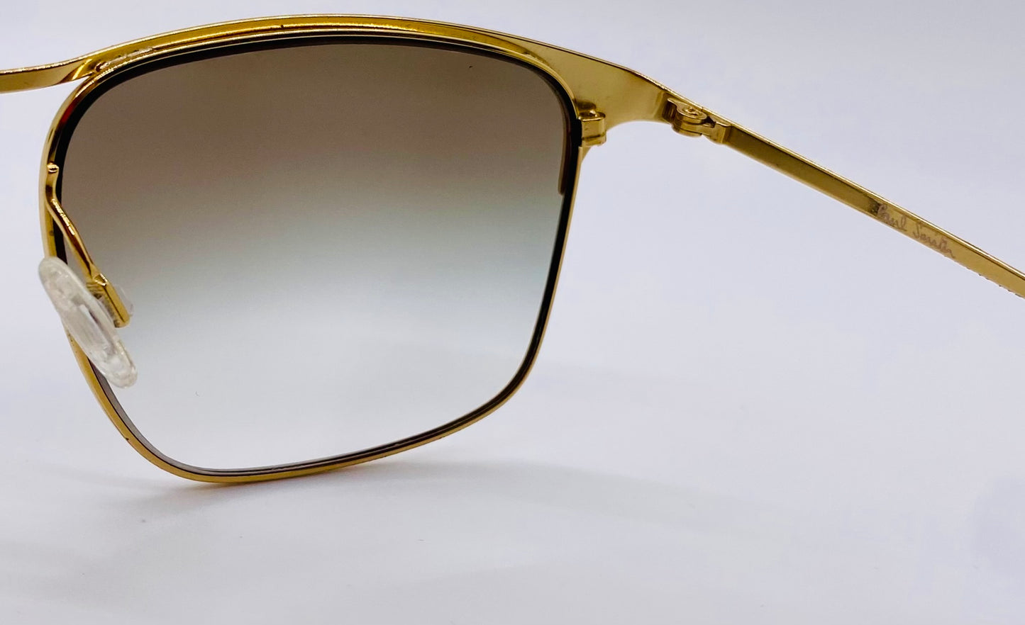 PAUL SMITH PM4068S 5103-6U “LANYON” Brushed Gold Frame Sunglasses-New/Y2k Vintage-55mm