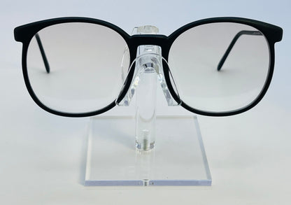 VINTAGE TURA FRAMES-Mod.326 TL EBO-NEW/OLD STOCK-MATTE BLACK Made In Japan