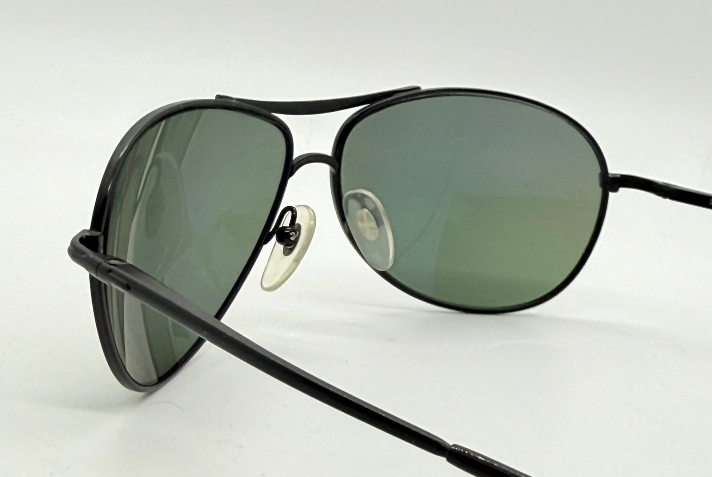 PERSOL 2256-S 594/58 Vintage Black Aviators w/ Polarized Lenses-Deadstock