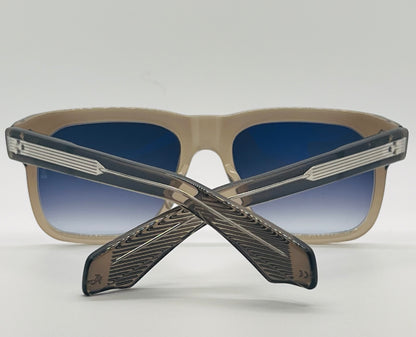 Jacques Marie Mage YVES in TAUPE with Gradient Denim Lenses-Full Set-LTD Batch Release Of 450 Pieces