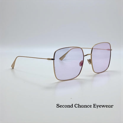 Dior Stellaire 1 0001 TE Pale Gold Titanium Edition Sunglasses – Full Kit