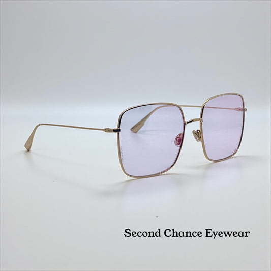 Dior Stellaire 1 0001 TE Pale Gold Titanium Edition Sunglasses – Full Kit