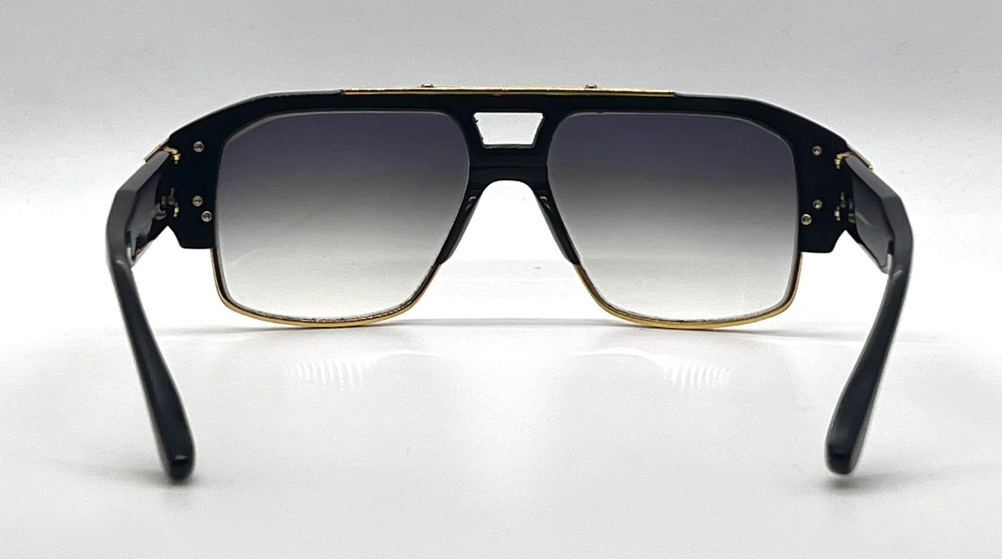 DITA Grandmaster Four DRX-2060 Black Gold Sunglasses Full Kit