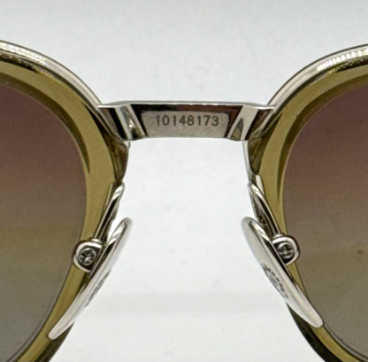 Chrome Hearts Duck Butter ARVISS Olive Crystal Zeiss Polarized Full Kit Unworn Japan