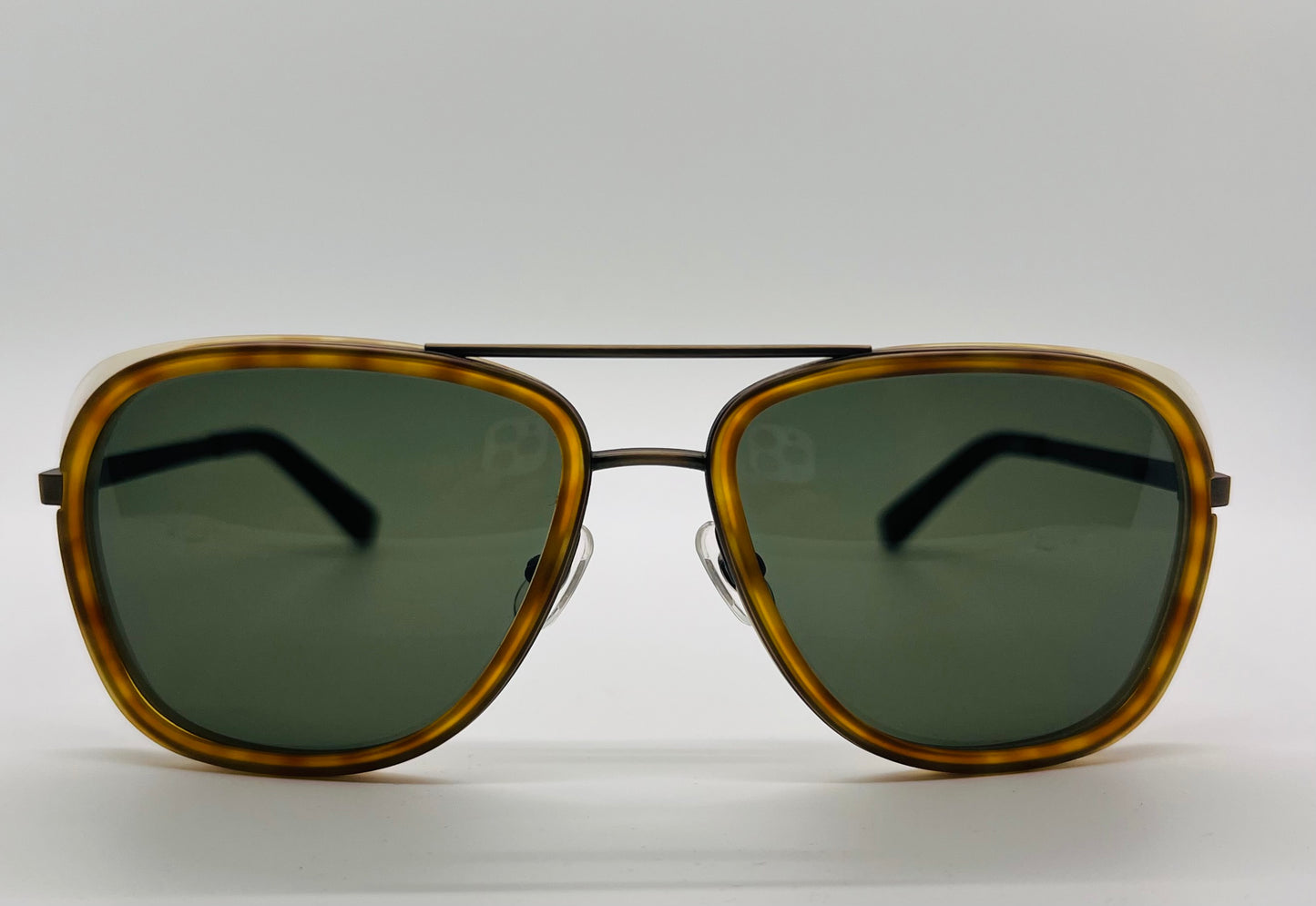 MATSUDA Sunglasses-M3023 DENT-AG 52mm-Demi-Natural/Antique Gold-Brand New In Box