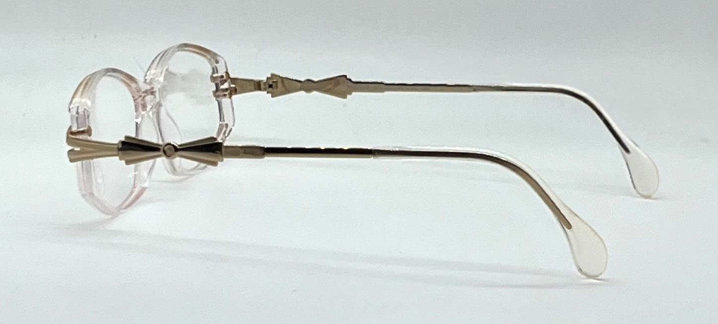 CAZAL 378 845 Crystal Eyeglasses-VINTAGE Unworn/Deadstock Made Germany-NOS