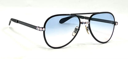 American Optical VINTAGE AO Sunglasses-New Blue Gradient Custom Lenses