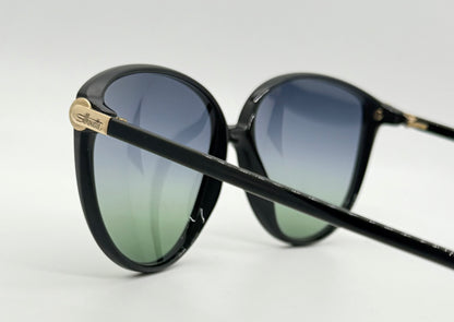 Silhouette M 1709 C 5504 Vintage Sunglasses w/New Blue-to-Green Custom Gradient Lenses