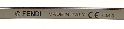 FENDI FF0060/S Y2K Deadstock Optyl Geometric Sunglasses Italy 52-20
