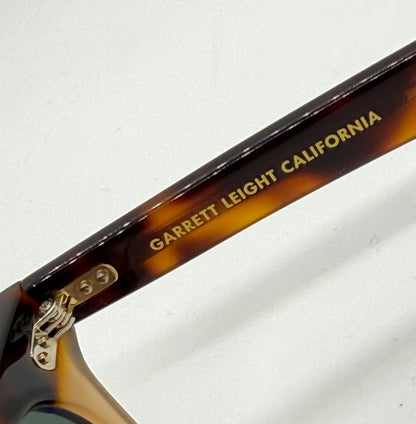 Garrett Leight LO-B Cap Sunglasses 46-23/Premium Glass-Tortoise-New/Unworn-Full Kit