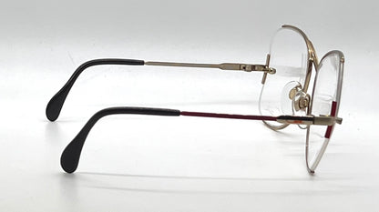 Vintage CAZAL 221 COL 309 West Germany NOS Rimless Optical 59-17 Unworn
